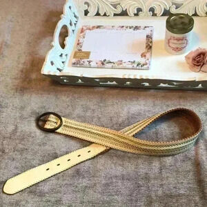 Xhilaration Genuine Leather Braided Belt